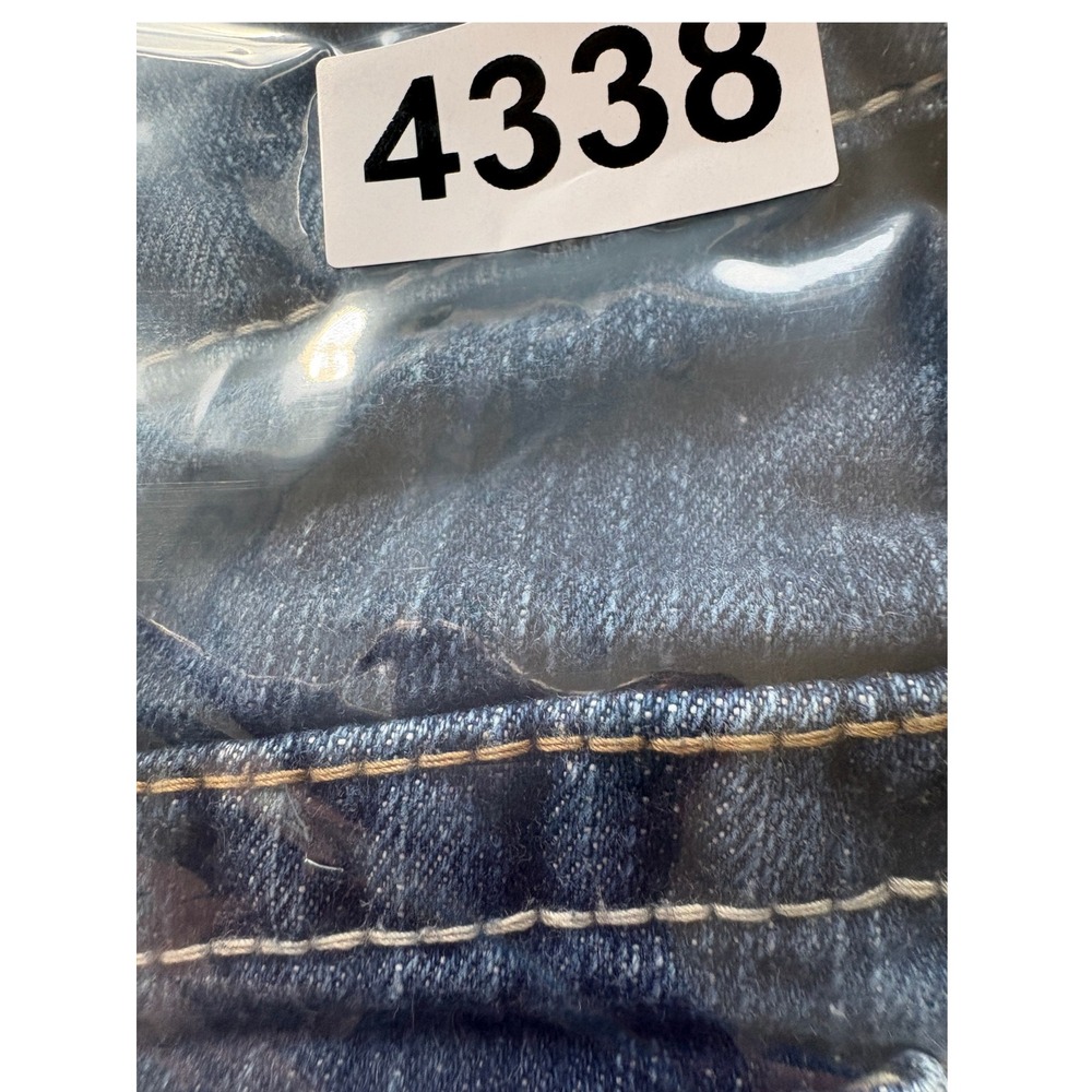 Ariat Work FR Mid Rise Bootcut Jeans Womens 31R Blue Denim Dark Wash Rugged Wear - Picture 6 of 6